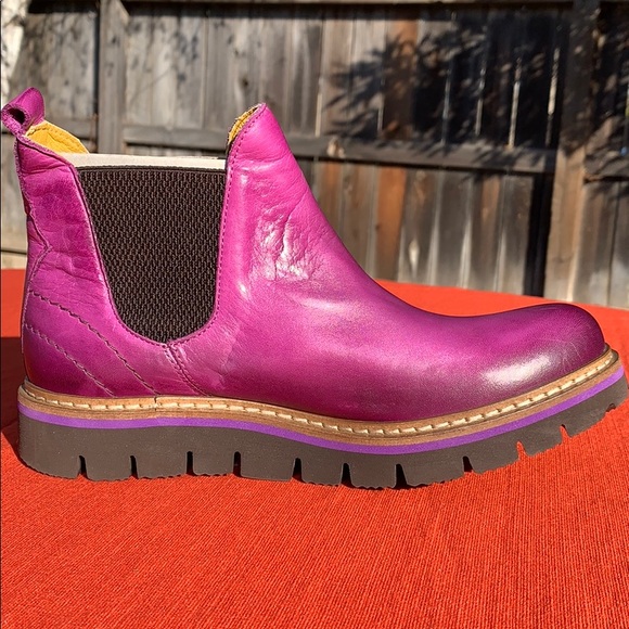 Jafa 315 Berry Ankle Boots Size 38 NWOB - Picture 2 of 10